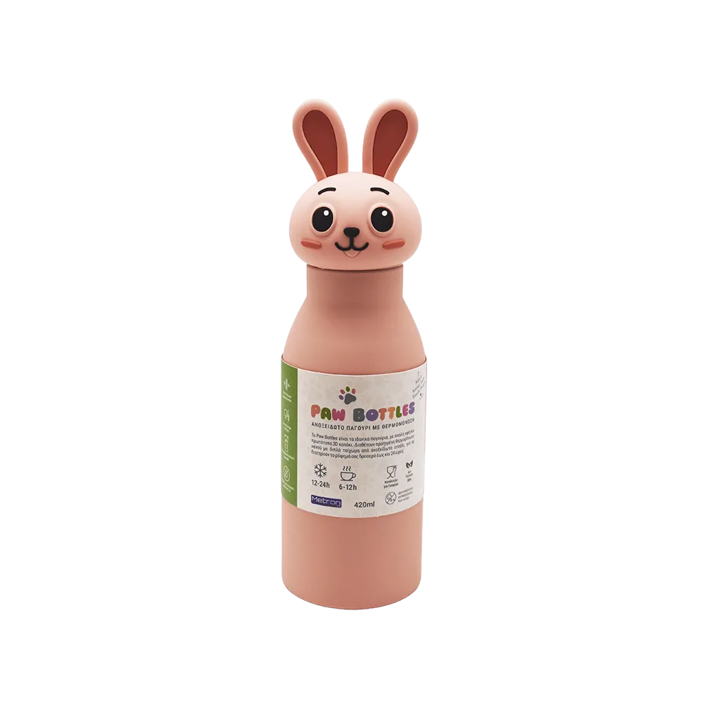 ΘΕΡΜΟΣ ΠΑΓΟΥΡΙ ΑΤΣΑΛΙ 420ml PAW BOTTLES ΛΑΓΟΣ