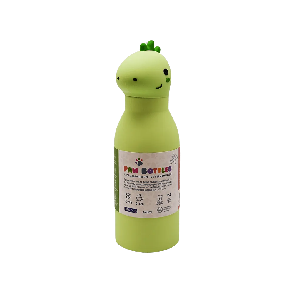 ΘΕΡΜΟΣ ΠΑΓΟΥΡΙ ΑΤΣΑΛΙ 420ml PAW BOTTLES ΓΑΤΟΥΛΑ