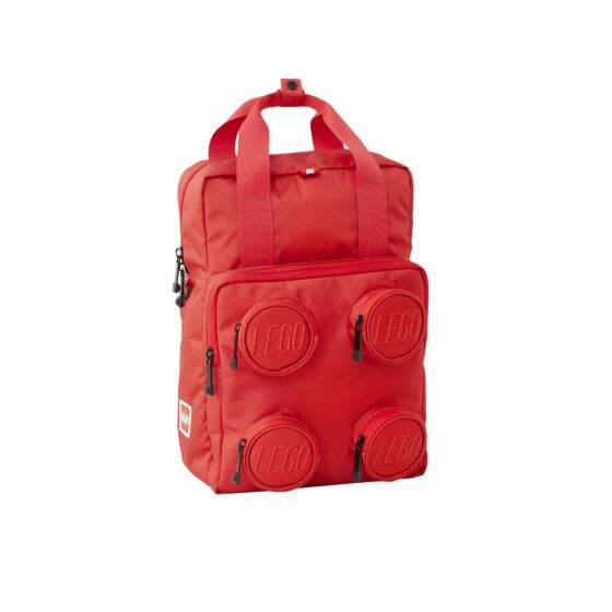 LEGO® BRICK 2X2 ΣΑΚΙΔΙΟ ΠΛΑΤΗΣ ENTONO ΚΟΚΚΙΝΟ
