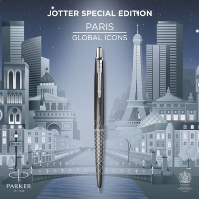 Ρ JOTTER SE PARIS GREY CT BPen