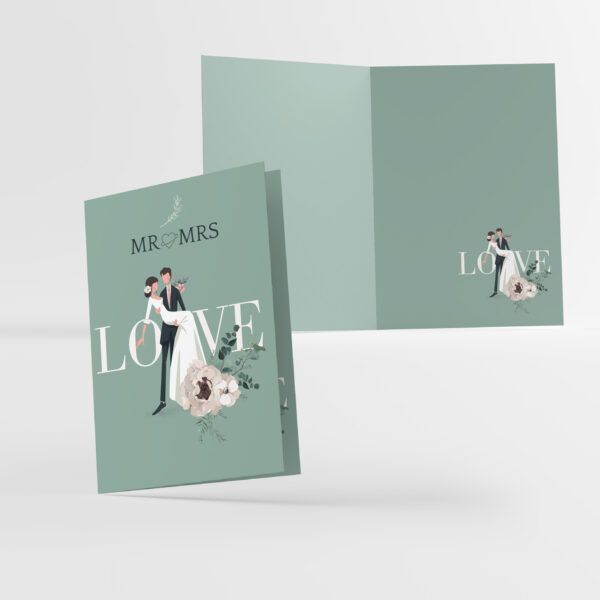 ΚΑΡΤΑ ΓΑΜΟΥ &quot;MR &amp; MRS&quot;