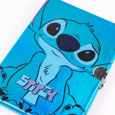 Σημειωματάριο 16,5Χ21 με Κλειδαριά σε Συσκευασία Δώρου DISNEY Λίλο &amp; Στιτς