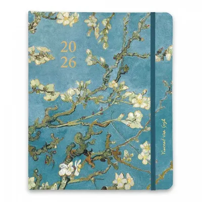 Premium Ακαδημαϊκό Εβδομαδιαίο Ημερολόγιο 2025/2026 17μηνο 16,5x20εκ VAN GOGH by Kokonote Idole