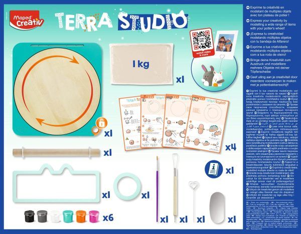 Terra Studio  ​Παιδικό κιτ κεραμικής