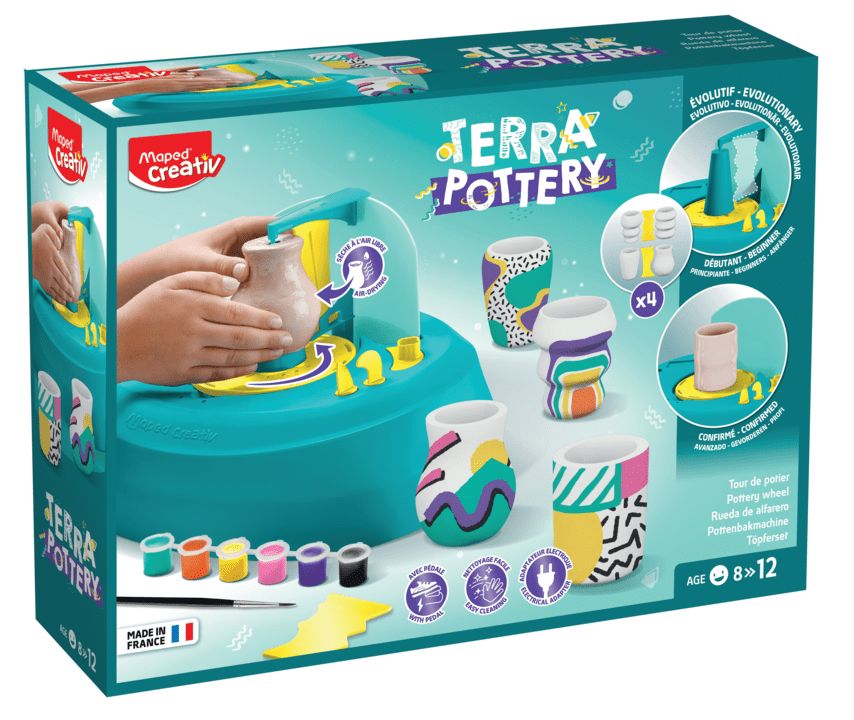 Παιδικό σετ κεραμικής Terra Pottery – Ηλικίες 8+
