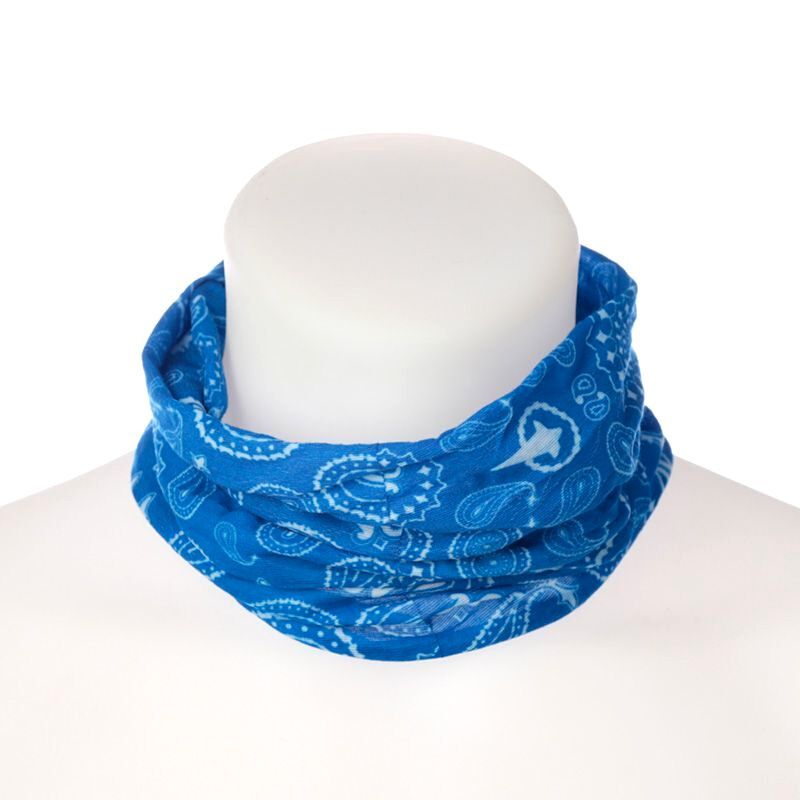 Μπαντάνα / Μάσκα Προσώπου Puckator Blue Patterned 23x46cm Μπλε BAND08