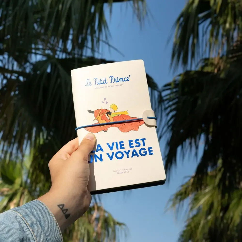 Ταξιδιωτικό Τετράδιο με Μαλακό Εξώφυλλο από Δερματίνη 12X20 Ο ΜΙΚΡΟΣ ΠΡΙΓΚΗΠΑΣ Adventure