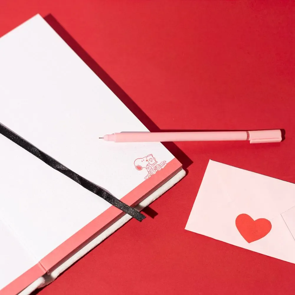 Τετράδιο με Υφή Βελούδου SNOOPY Love Season