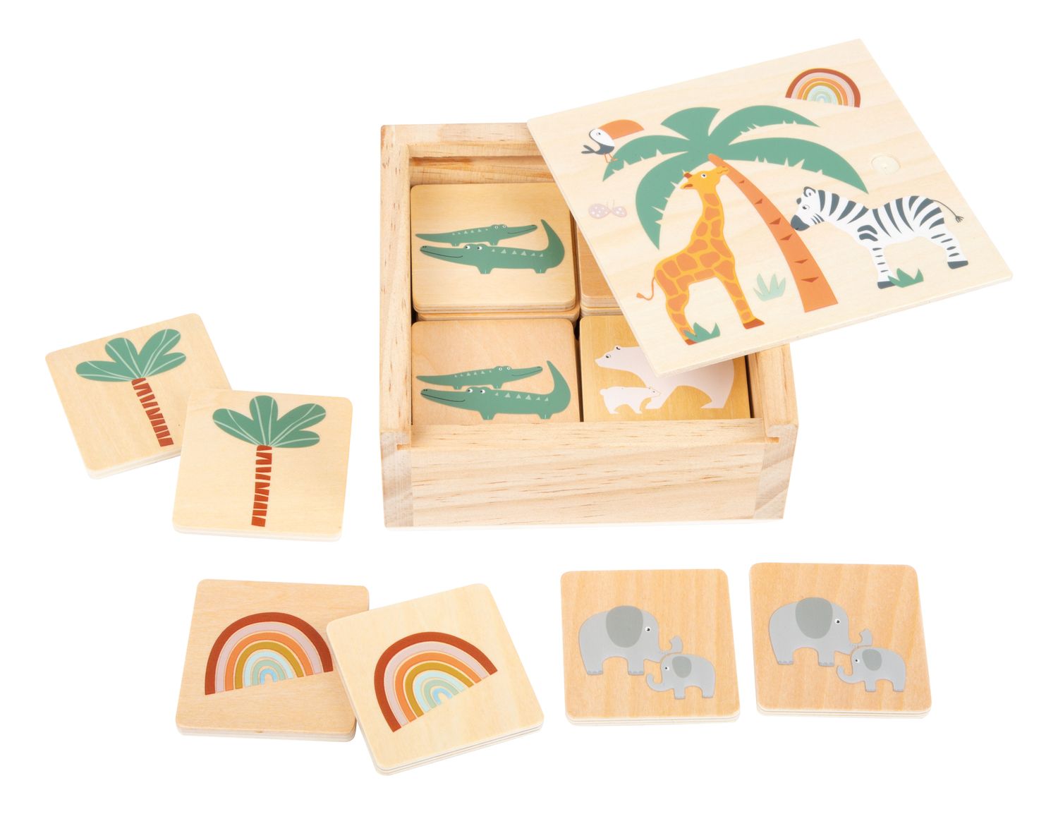 Παιχνίδι μνήμης "Σαφάρι"