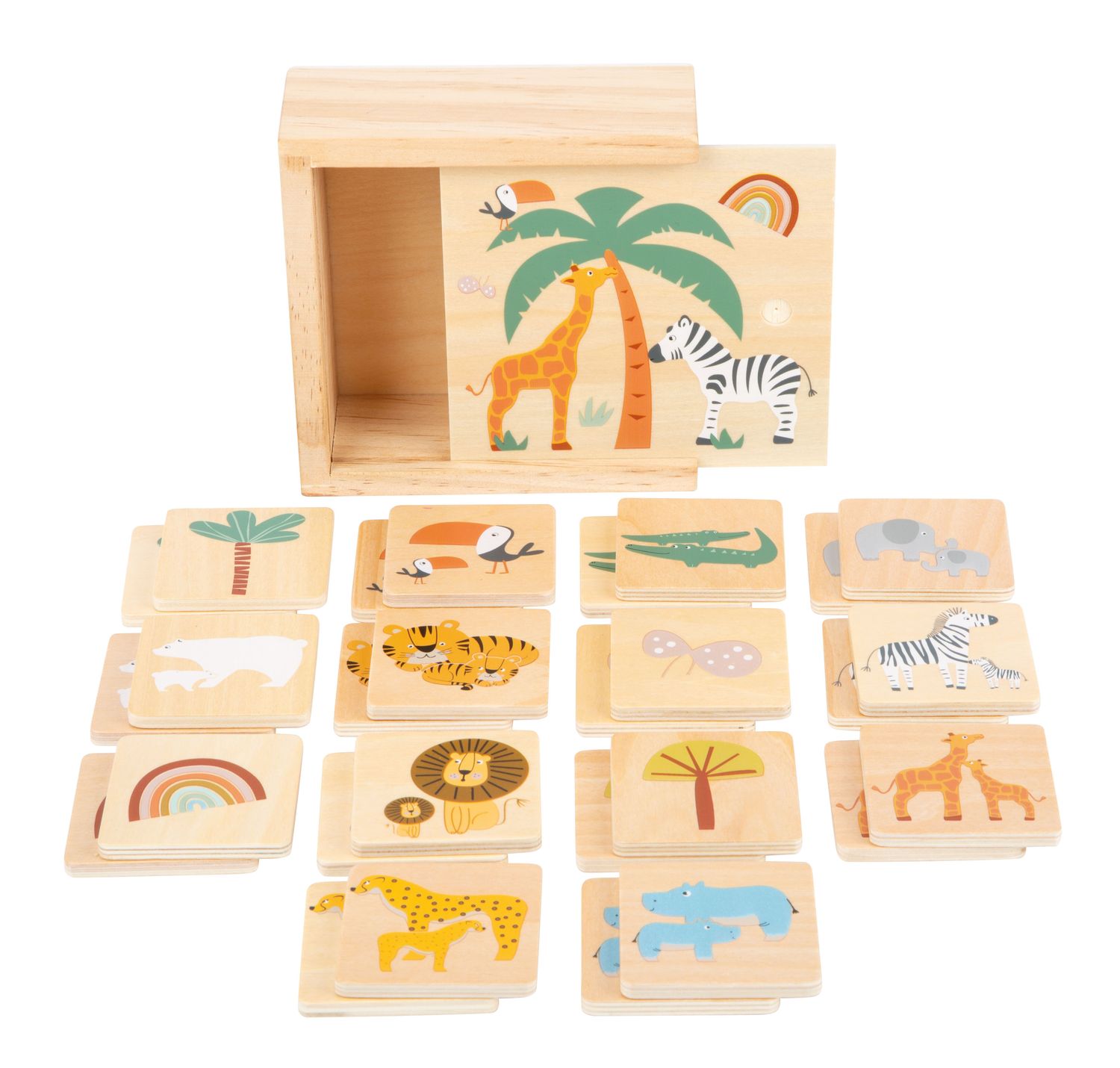 Παιχνίδι μνήμης "Σαφάρι"