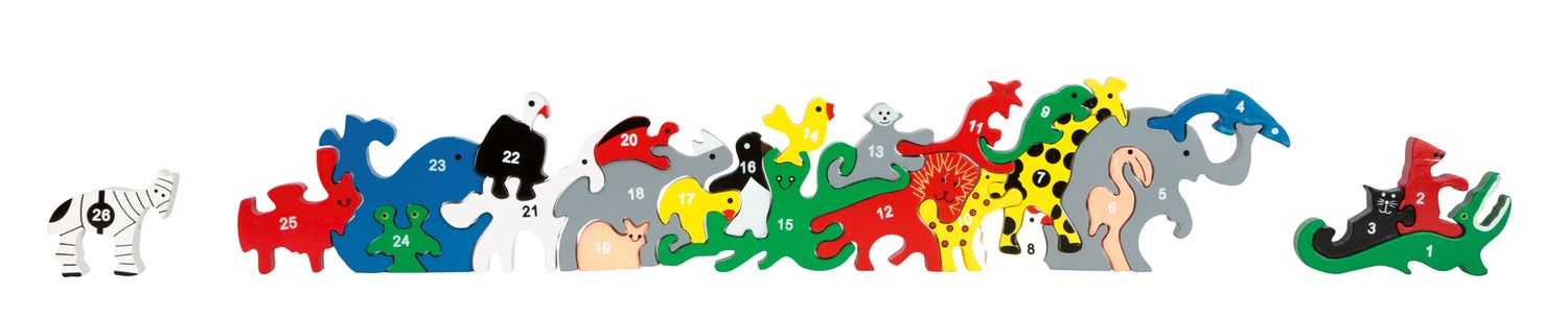 Γράμματα και αριθμοί ζώων