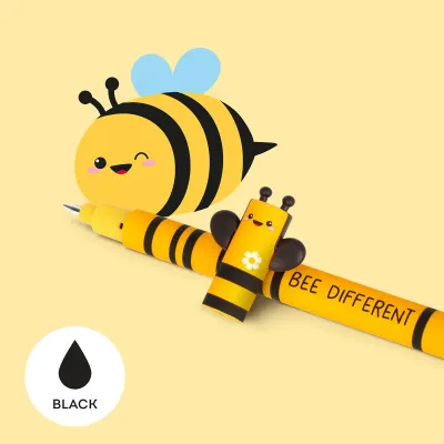 Legami Στυλό Gel Erasable "Bee Different" Bee    Πάχος Μύτης 0.7mm