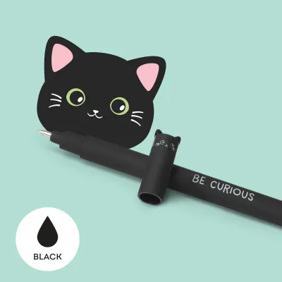 Legami Στυλό Gel Erasable "Be Curious" Kitty    Πάχος Μύτης 0.7mm