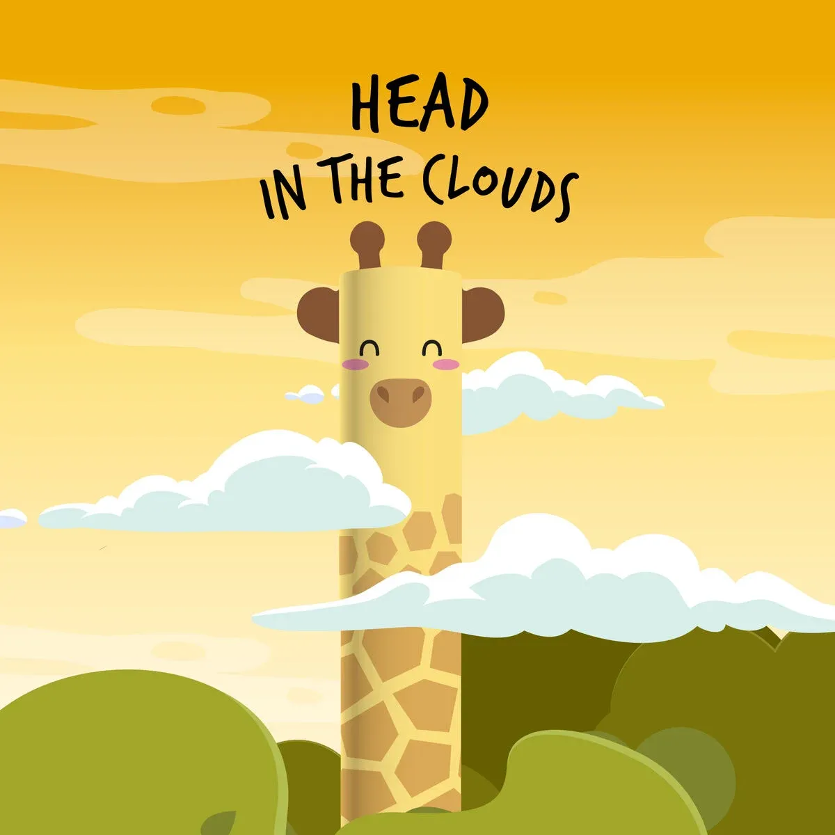 Legami Στυλό Gel Erasable  "Head In The Clouds" Giraffe   Πάχος Μύτης 0.7mm