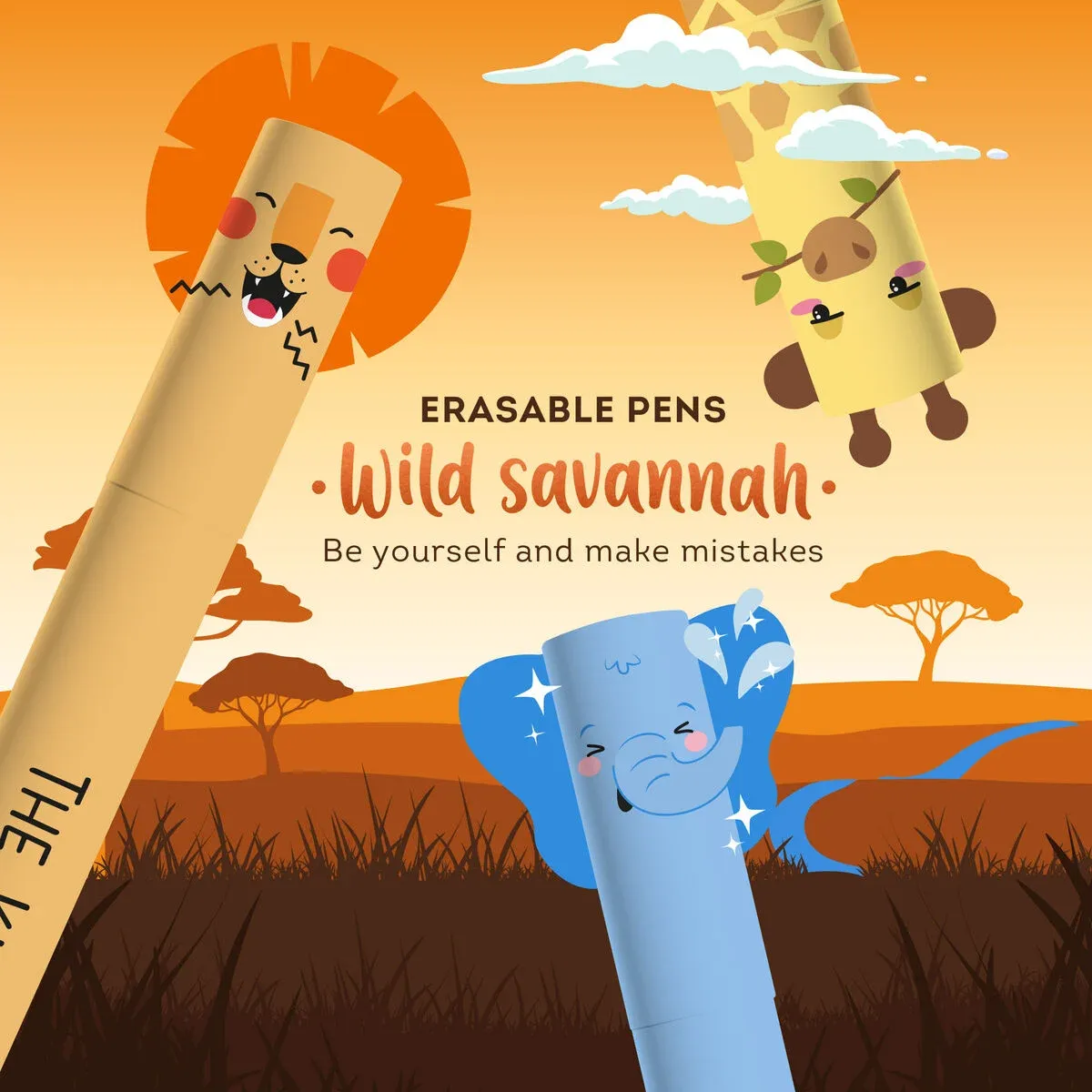 Legami Στυλό Gel Erasable  "Head In The Clouds" Giraffe   Πάχος Μύτης 0.7mm