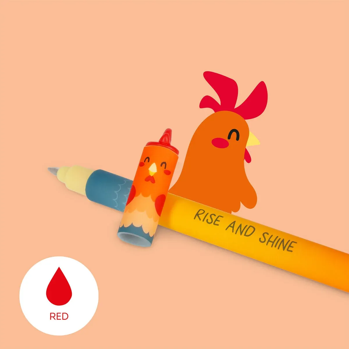 Σετ με 4 Erasable Gel Pens Αγρόκτημα Legami