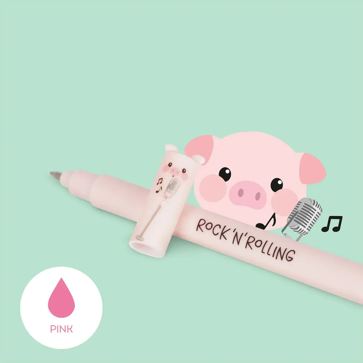 Σετ με 4 Erasable Gel Pens Αγρόκτημα Legami
