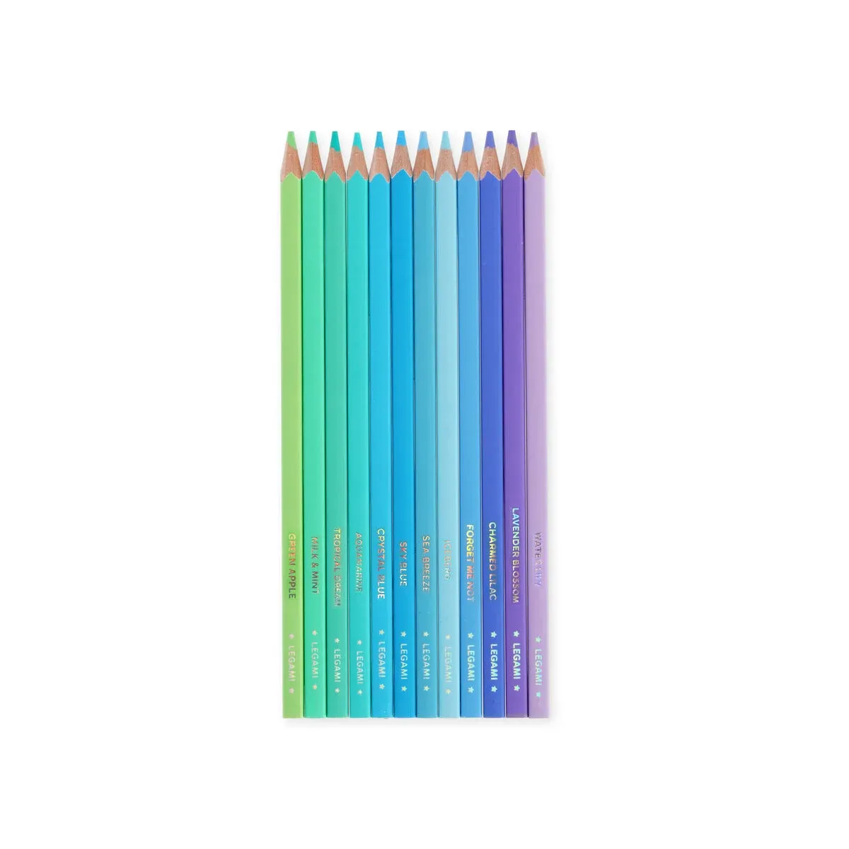Σετ 12 Χρωματιστών Παλέτα Ωκεανού   - Live Colorfully