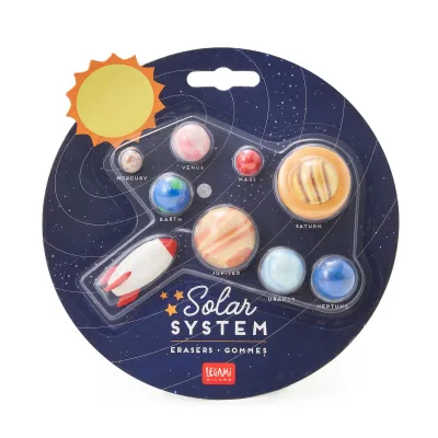 Legami  σετ γόμας 9 τεμαχίων  Solar System