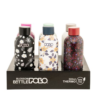 ΘΕΡΜΟΣ STAINLESS STEEL 0,50L BLOSSOM POLO ΘΕΡΜΟΣ STAINLESS STEEL 0,50L BLOSSOM POLO