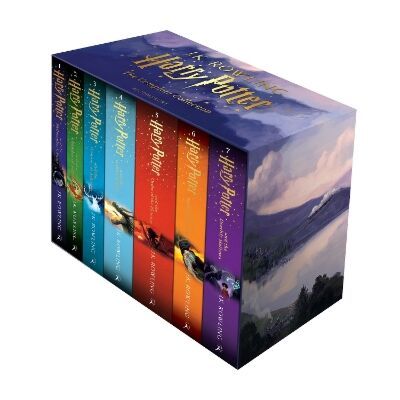 HARRY POTTER BOX SET 1-7 THE COMPLETE COLLECTION CHILDREN'S PB BOX SET