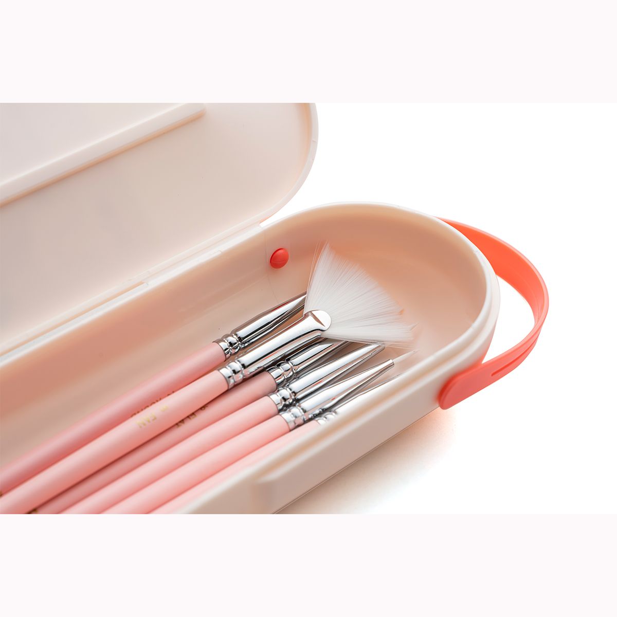 HIMI Brush Σετ 8 Πινέλων (Pink Case)