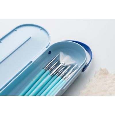 HIMI Brush Σετ 8 Πινέλων (BLEU Case)