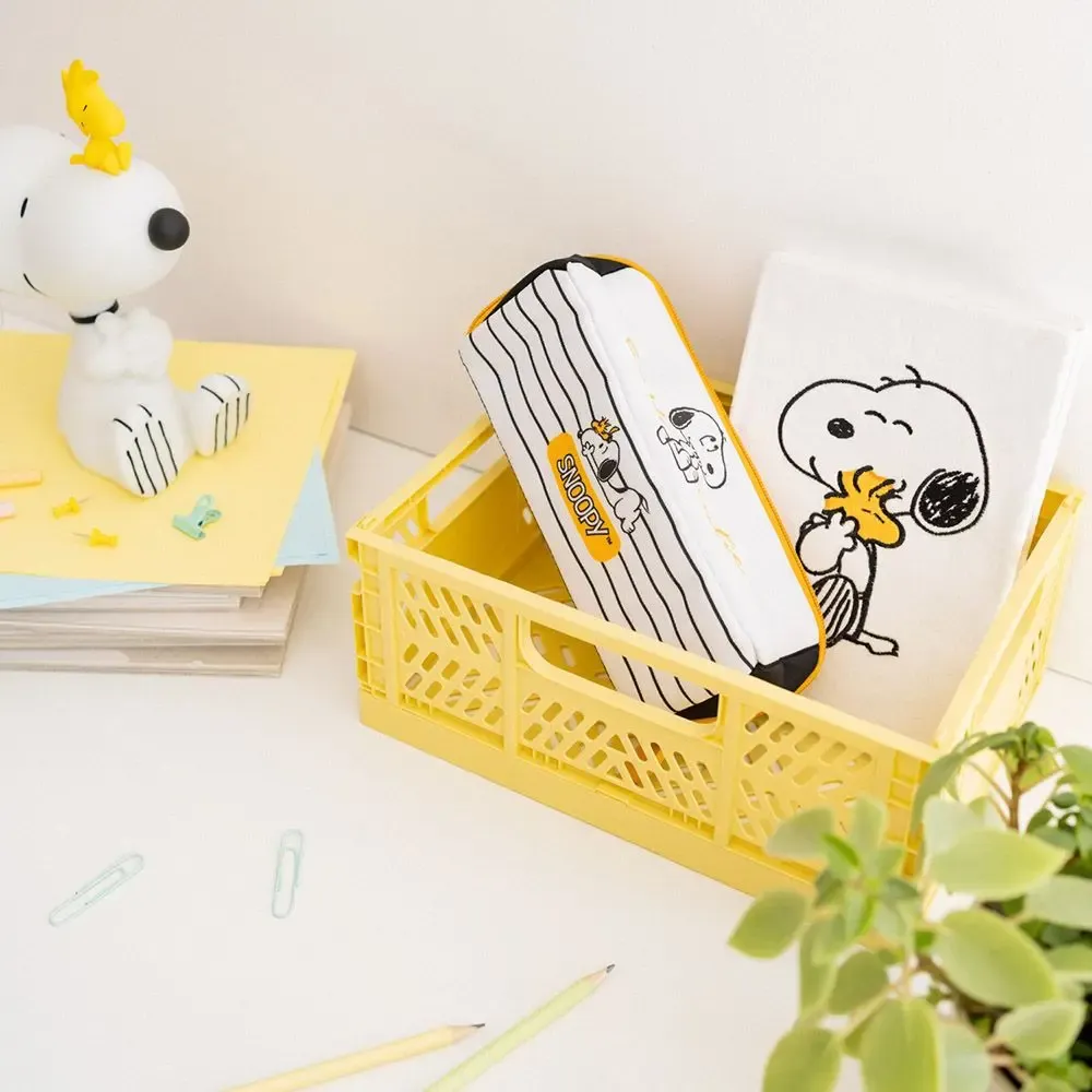 Κασετίνα Τετράγωνη Διπλή SNOOPY Lazy Days