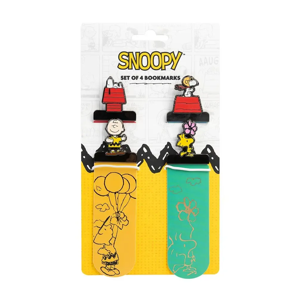 Σετ με 4 Σελιδοδείκτες SNOOPY