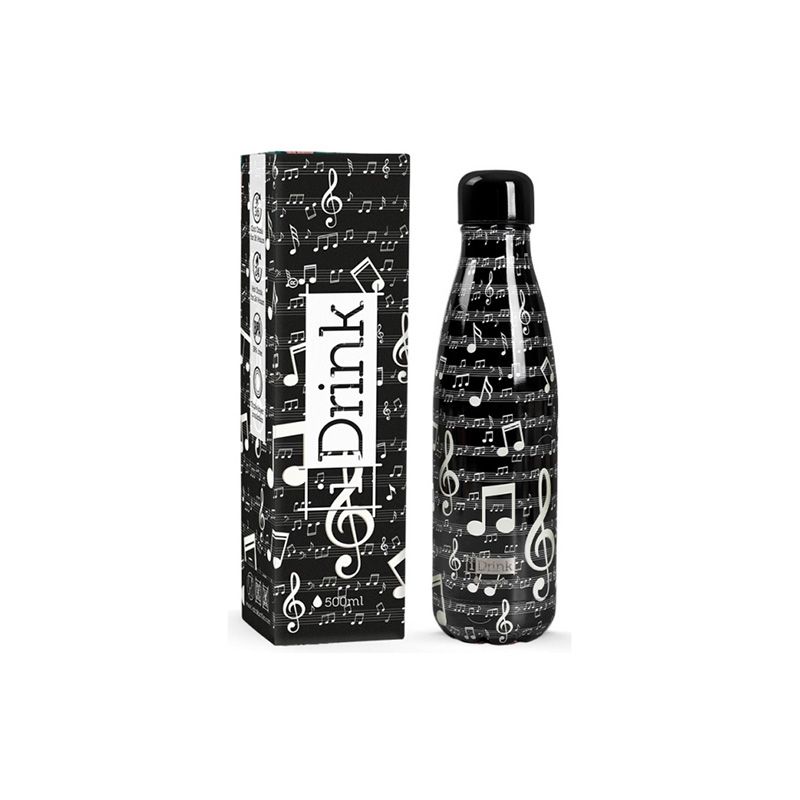 ΠΑΓΟΥΡΙ i DRINK ID0437 THERM BOTTLE 500ml MUSIC