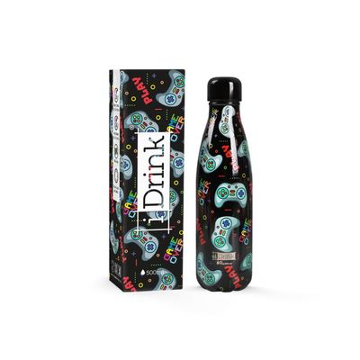 ΠΑΓΟΥΡΙ i DRINK ID0439 THERM BOTTLE 500ml LET PLAY