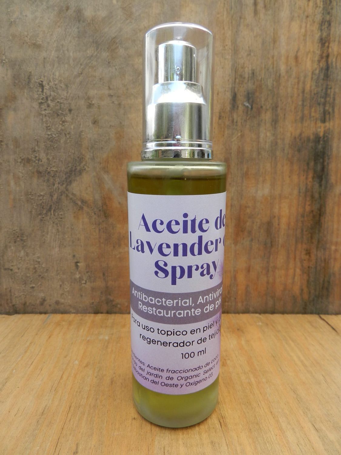 Organic Fresh Lavender Infused in Fractionated Coconut Oil