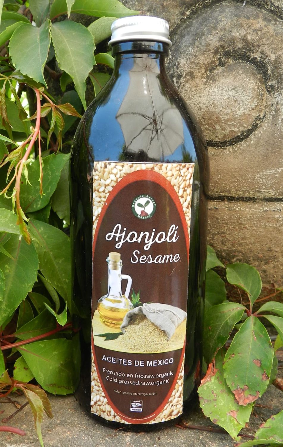 Sesame seed oil, raw 250 ml