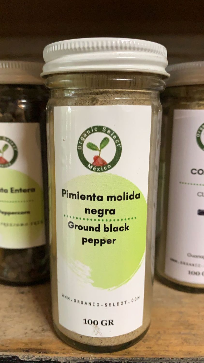 Black Pepper ground 60 gr / Pimienta Molida 60 gr