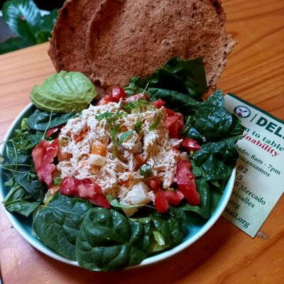 Organic chicken salad  400gr