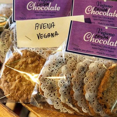 Vegan-Gluten Free Cookies / Galletas sin gluten vegana