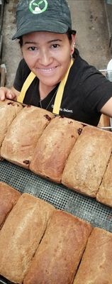 Bread  gluten free , vegan sandwich loaf/ Pan para sandwich sin gluten Vegano