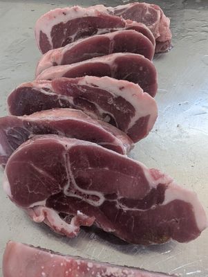 Lamb loin steaks organic free-range