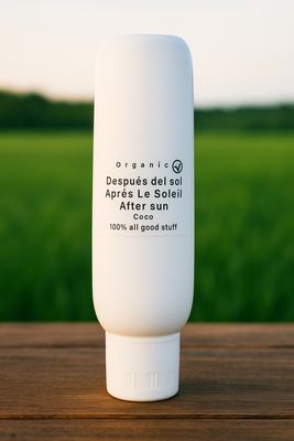 After sun body moisturizing lotion  coconut