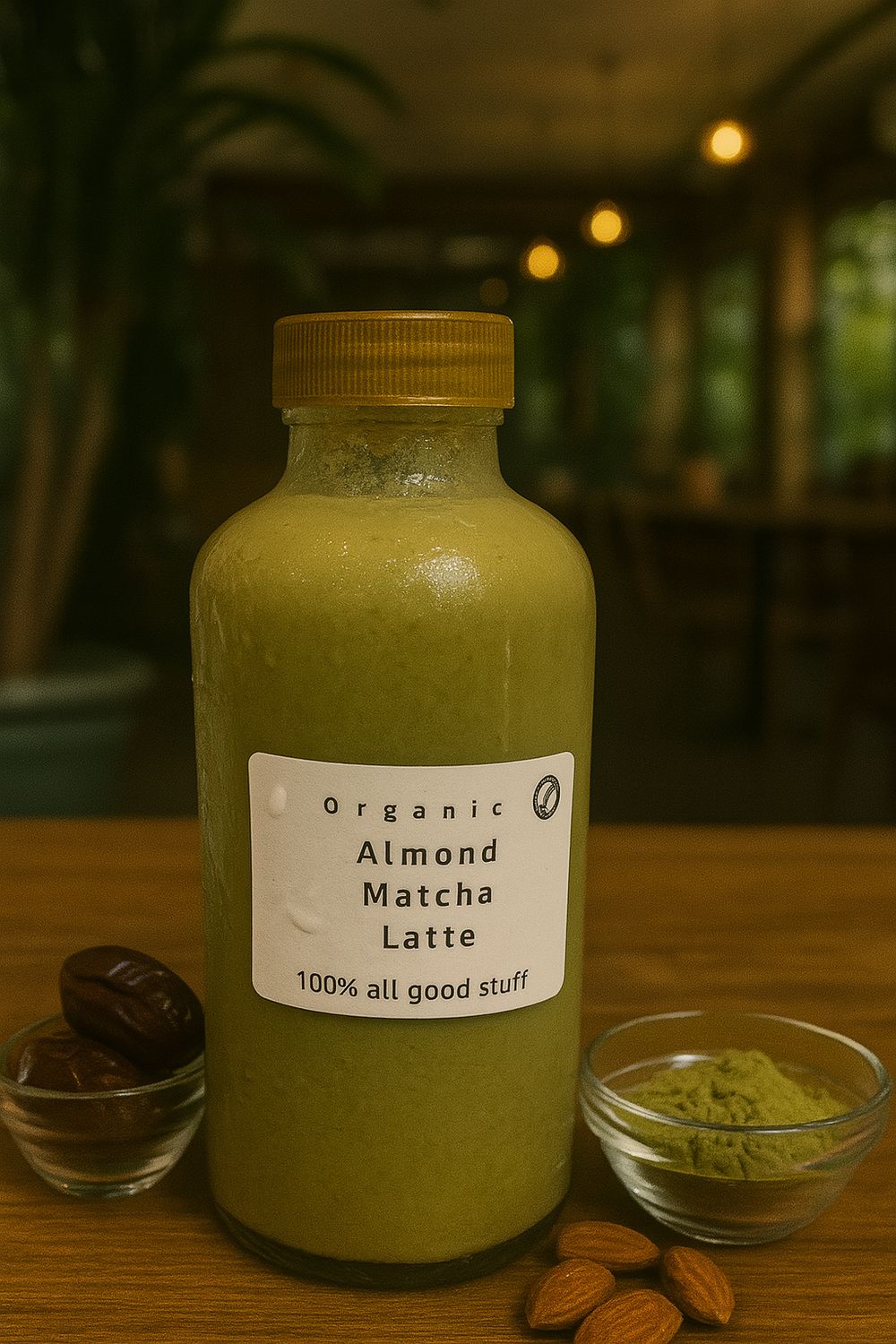 Almond Matcha Latte_AI