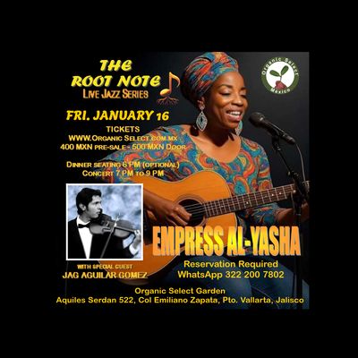 Tickets January - The Root Note Live Series