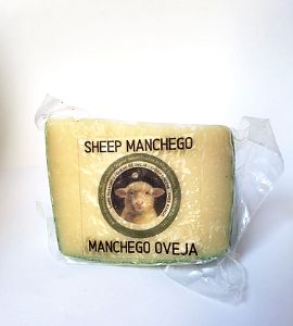 Sheep Manchego Cheese 250 gr aprox / Manchego de oveja 200 - 250 gr Aprox