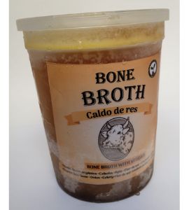 Beef Bone Broth 1Liter / Caldo de huesos de Res 1 Litro