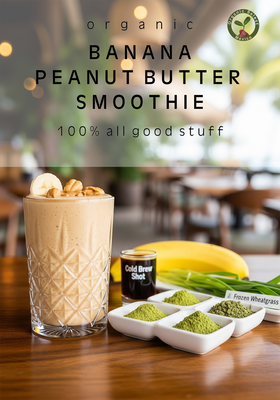Banana Smoothie Banana - Peanut Butter Smoothie