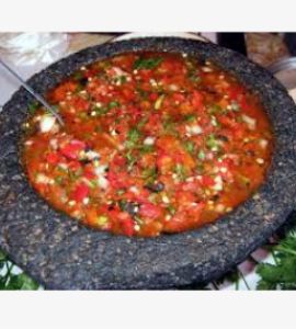 Salsa Mexicana Fresca 1/2 litro . Fresh Mexican Salsa (Pico de Gallo) 1/2 liter