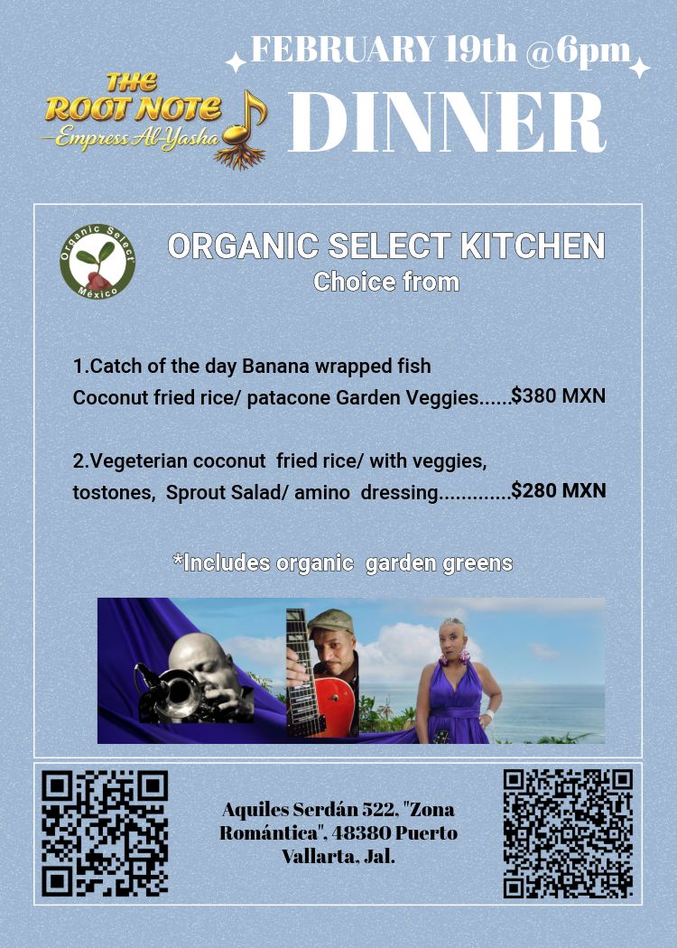 Dinner - The Root Note Live Series - February