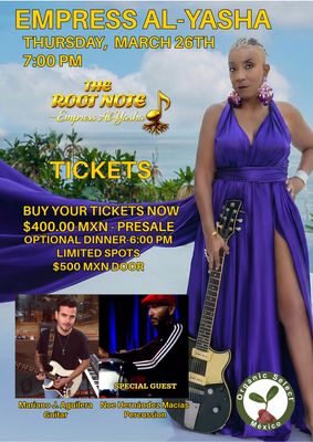 Tickets March - The Root Note Live Series