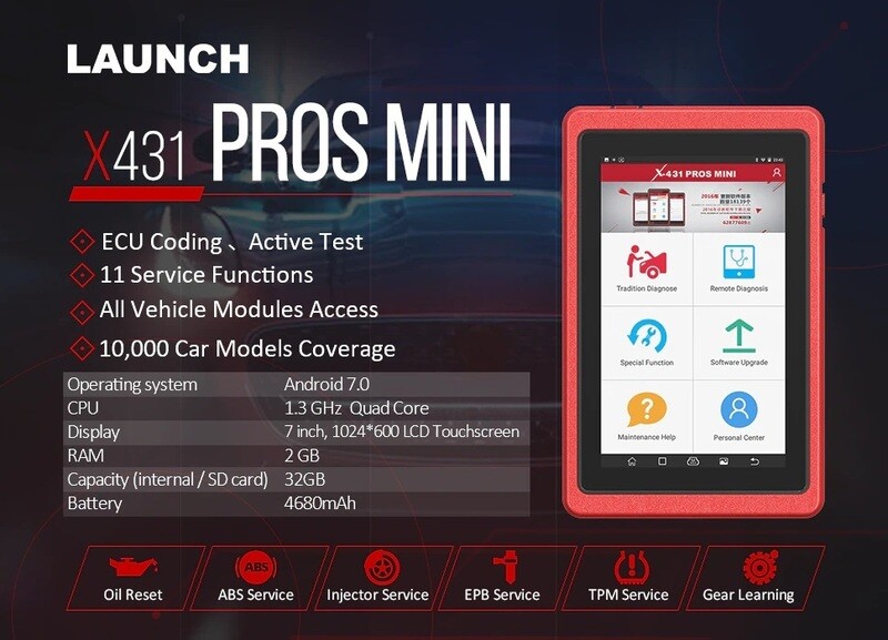 Launch X431 PROS Mini