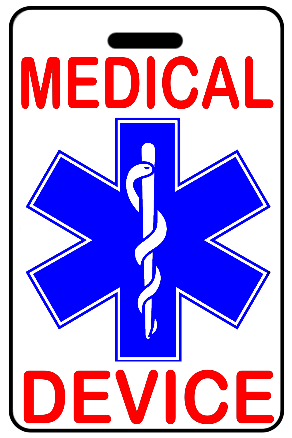Medical Device, Tag Color: White