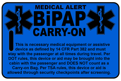 Carry-On Hi-Viz BiPAP